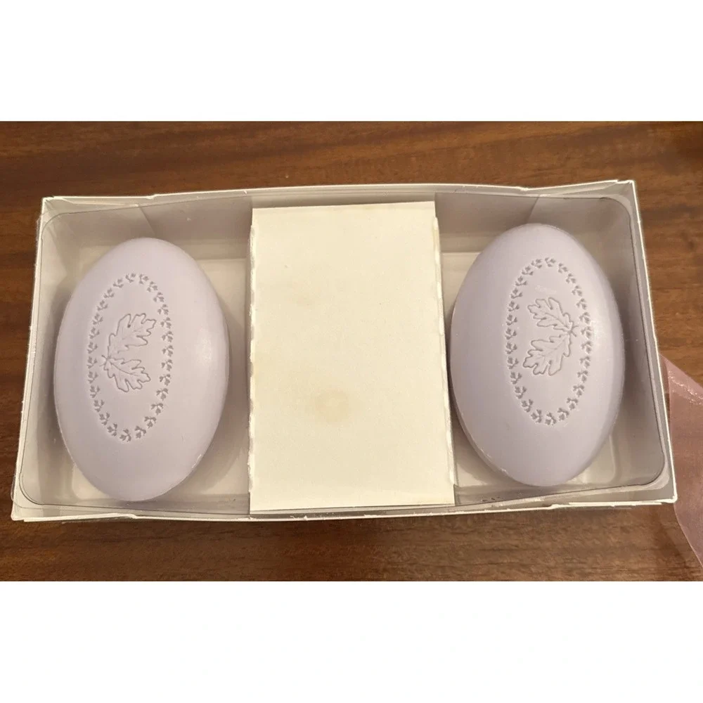 Vintage Valley Soap Triple Milled English Lavender Box set 2 soaps‎ 4.5oz each